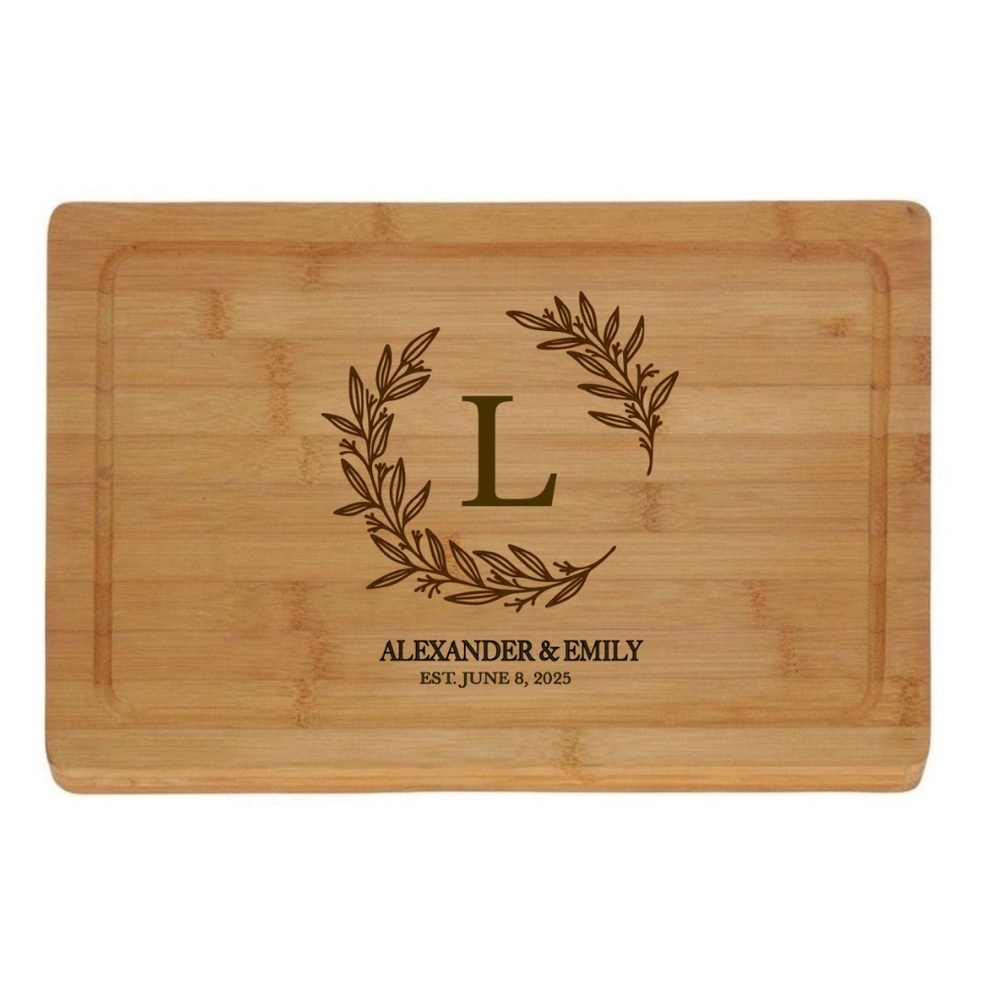 Personalized Bamboo Cutting Board